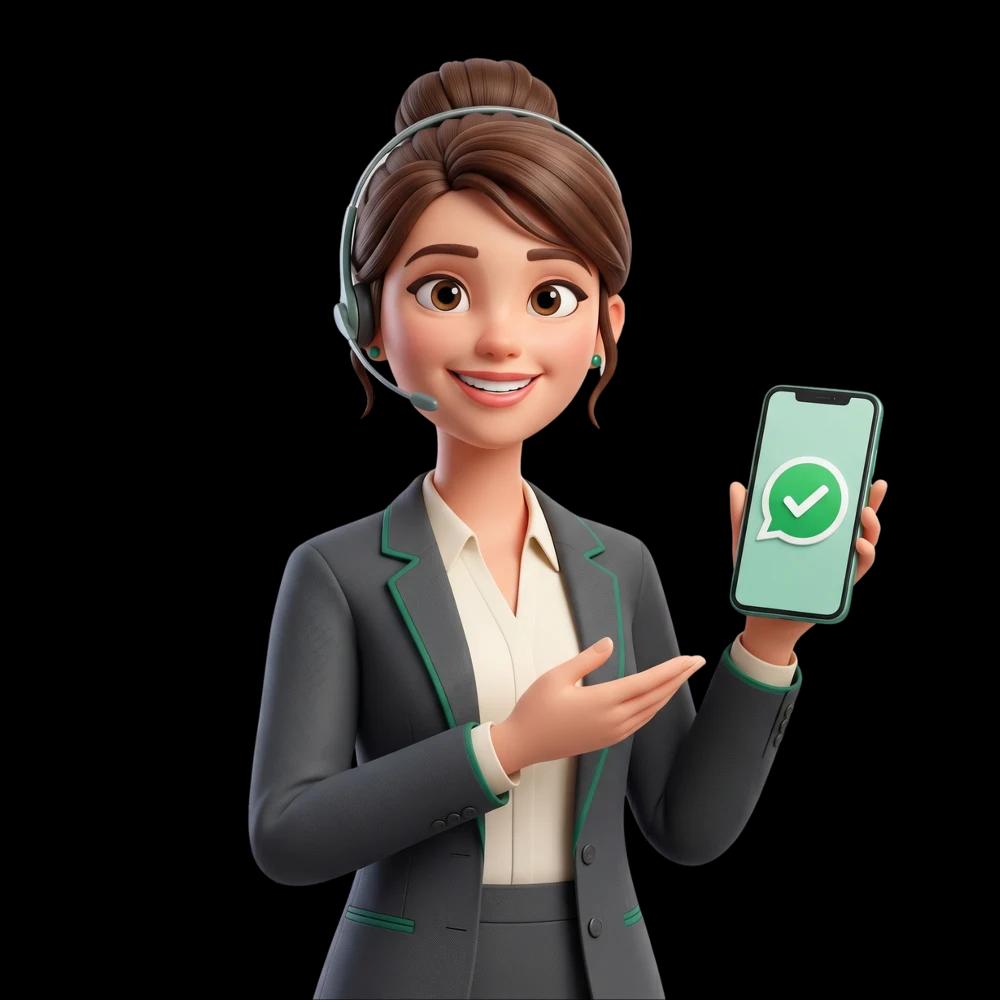 Recepcionista IA de AppGenda atendiendo por WhatsApp